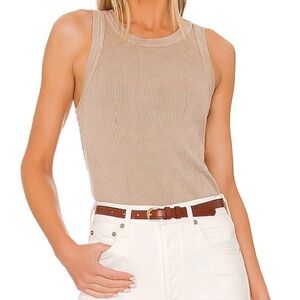 Citizens of Humanity Isabel Rib Tank- Sandatlas size Small
